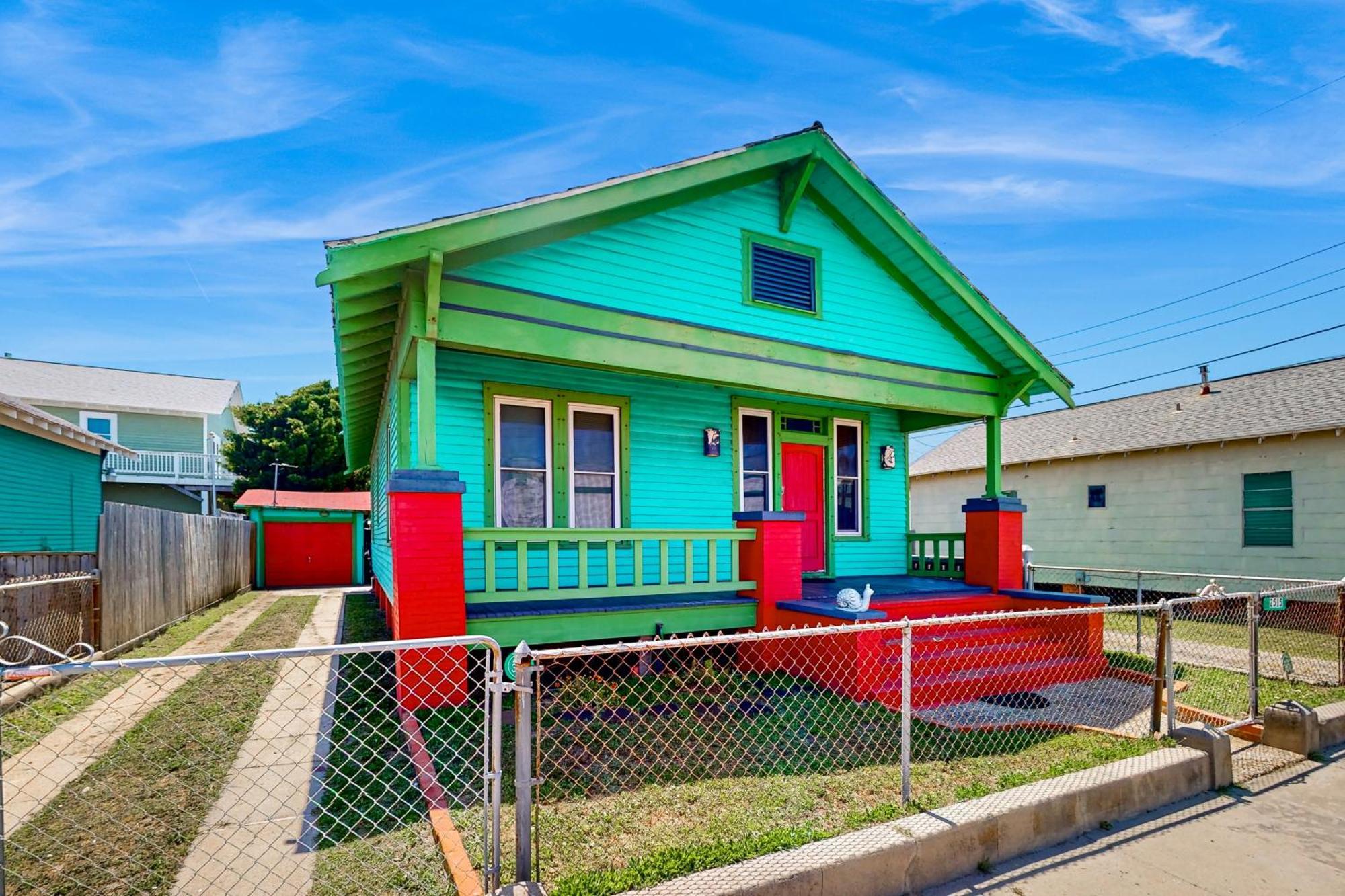Sky Blue Beach Galveston Luaran gambar